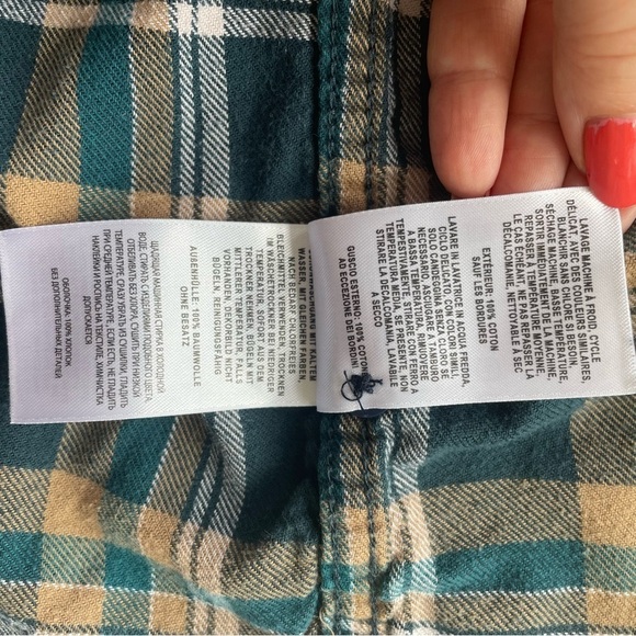 Omni-Wick Mens Plaid Flannel Shirt XXL Columbia - Picture 7 of 11